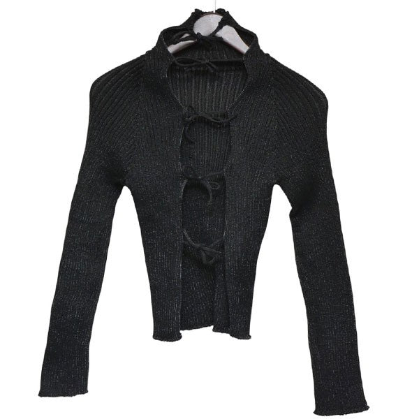 KATRINE CARDIGAN リブカーディガン