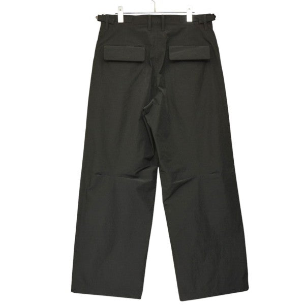 2025AW Water Repellent Wide Trousers ワイドパンツ M253-0403
