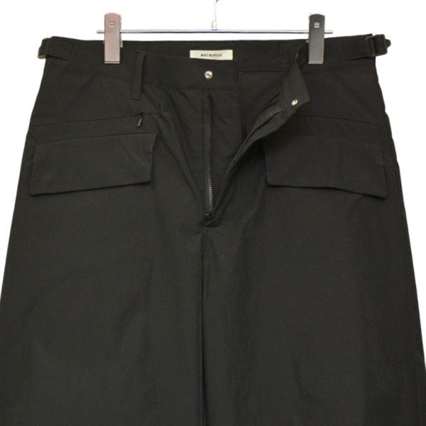 2025AW Water Repellent Wide Trousers ワイドパンツ M253-0403