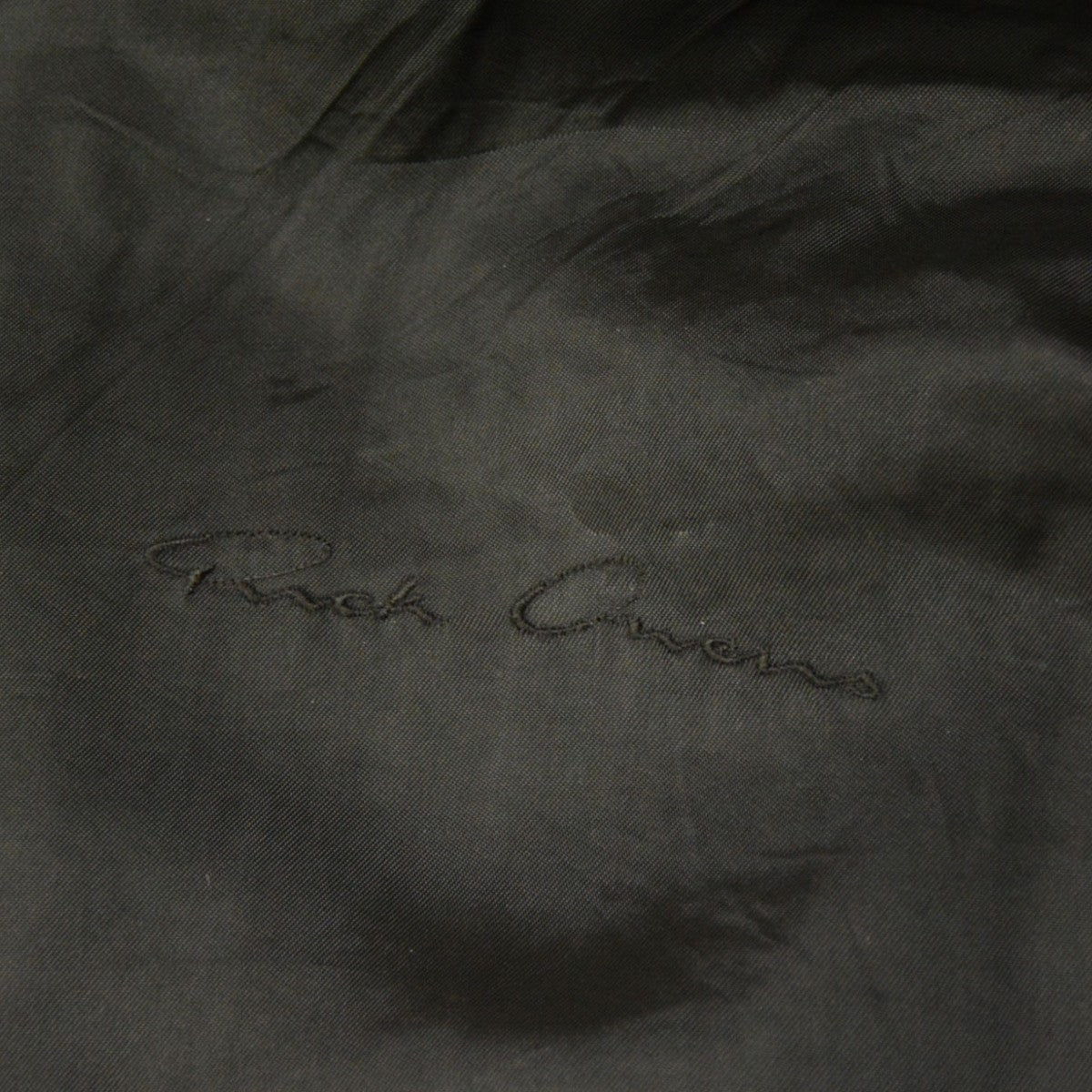RICK OWENS 2021AW BAUHAUS FLIGHT JACKET フライトジャケット ブルゾン RU01B1791-TFR 古着・中古-10枚目のアイテム画像