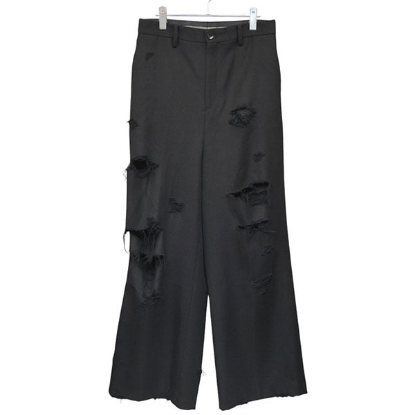 2023SS DESTROYED WIDE TROUSERS ダメージ加工ワイドパンツ 23SS13PT211