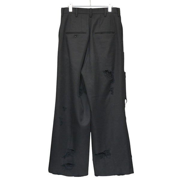 2023SS DESTROYED WIDE TROUSERS ダメージ加工ワイドパンツ 23SS13PT211