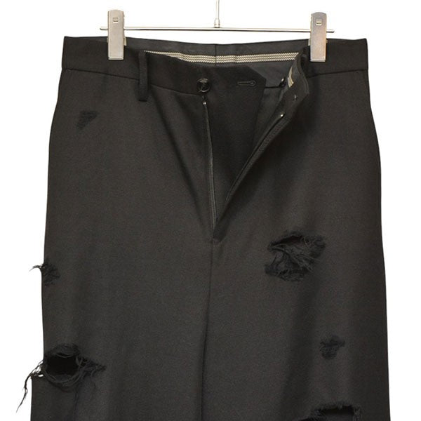 2023SS DESTROYED WIDE TROUSERS ダメージ加工ワイドパンツ 23SS13PT211