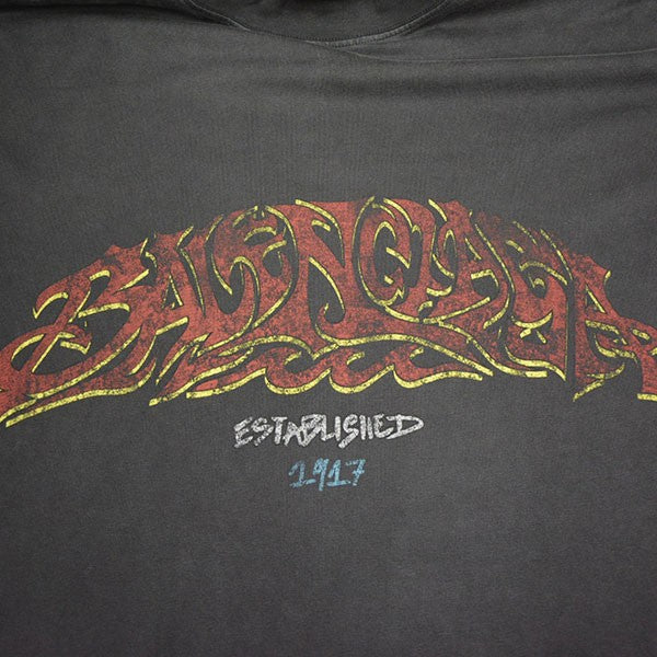 2023モデル OFFSHOREヴィンテージ加工オーバーサイズプリントTシャツ USED加工Tシャツ 739028 TPVM8