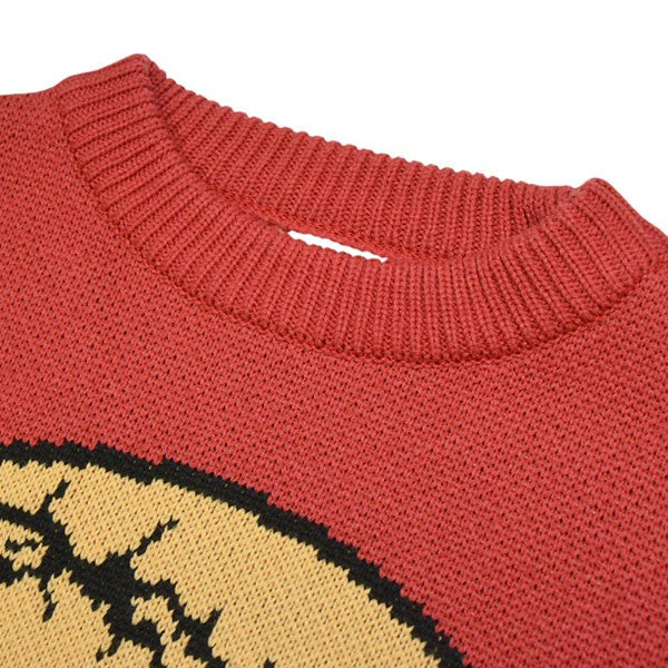 2023AW K.O.K VINTAGE KNIT オーバーサイズスマイルニット セーター 23AW-SMT-27