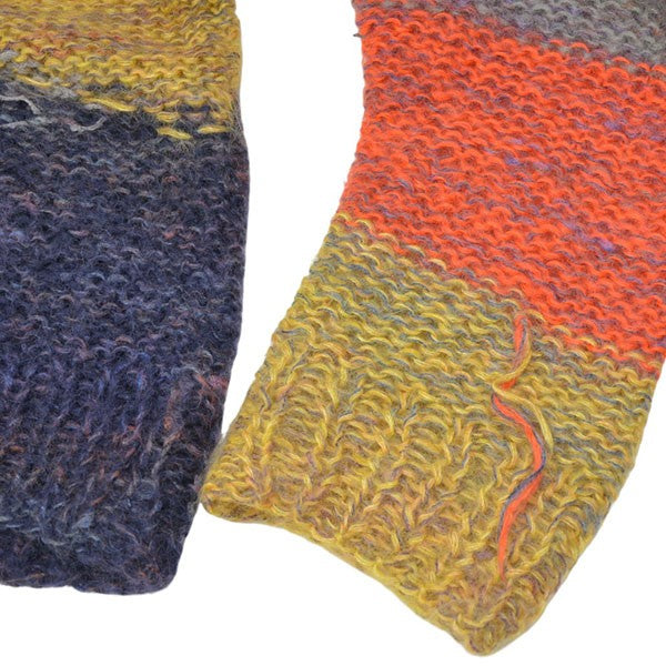 2022AW Mt Fuji on 1st January 2022 富士山モチーフハイネックモヘヤニット セーター KGAW22-K05