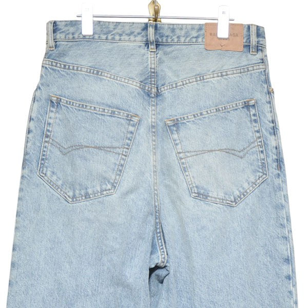 BALENCIAGA Baggy Pants USED加工バギーデニムパンツ 745213 TRW55 古着・中古-4枚目のアイテム画像