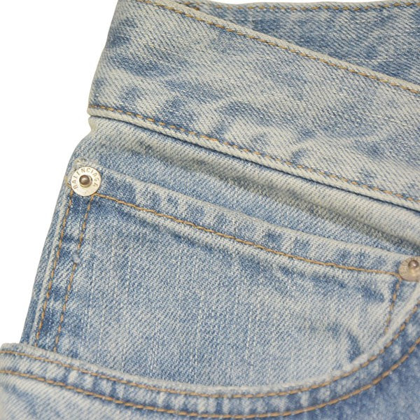 BALENCIAGA Baggy Pants USED加工バギーデニムパンツ 745213 TRW55 古着・中古-6枚目のアイテム画像