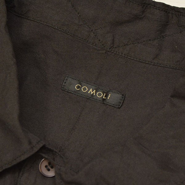 COMOLI 2025SS シルク製品染シャツ B01-02014 古着・中古-6枚目のアイテム画像