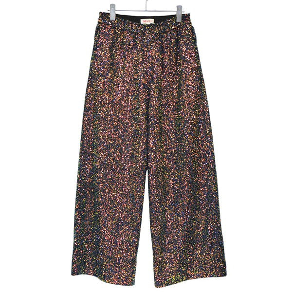 MASU 2023SS DISCO BAGGY EASY PANTS スパンコールデイスコバギーパンツ MMSS-PT0823S 古着・中古-1枚目のアイテム画像