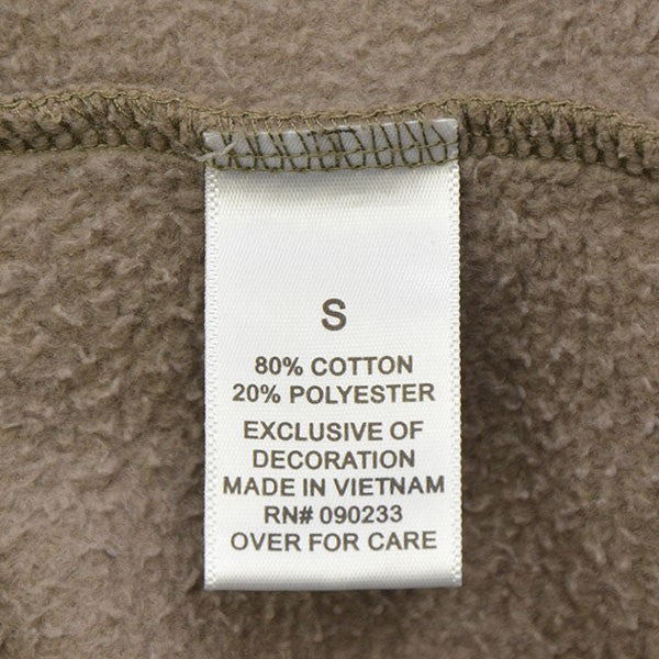 FOG ESSENTIALS ラバーロゴプルオーバーパーカー 古着・中古-7枚目のアイテム画像