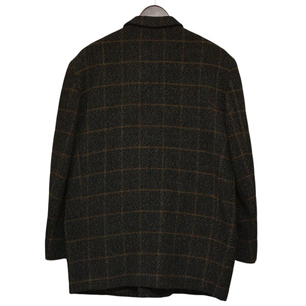 1981-1983AW デカオム ウールチェックダブルジャケット HJ-05018