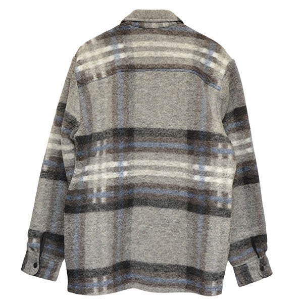 2025AW NOLAN OVERSHIRT ウールチェックオーバーサイズシャツ AW25-OSH-NOL-BZF-GBL