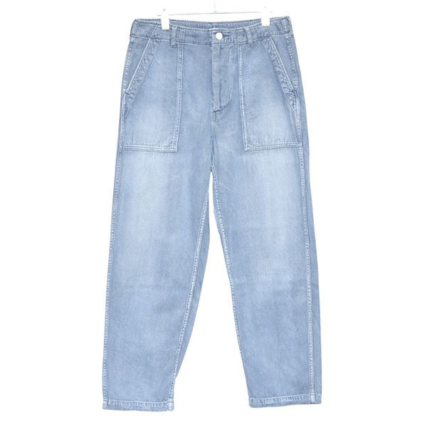モンプデニムの908ベイカーパンツ(淡) ワイドデニムパンツ ジーンズ 50360022