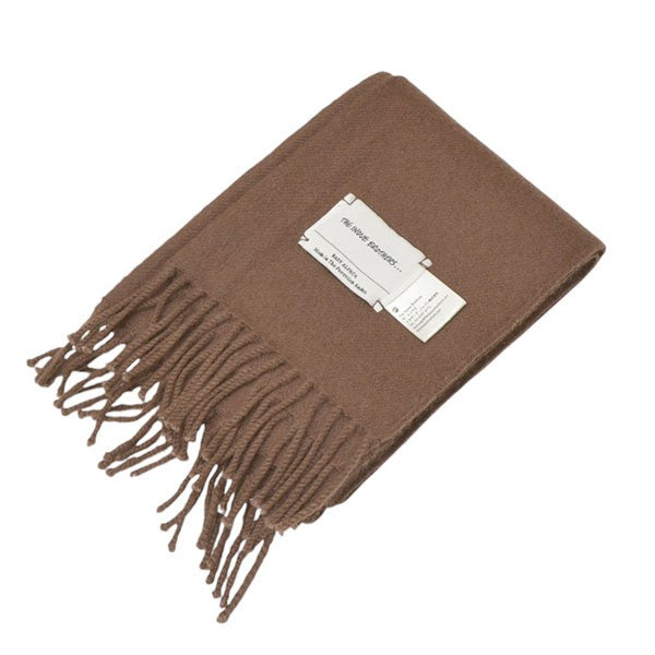 Brushed Scarf Baby Alpaca ブラッシュドスカーフ アルパカ混マフラー