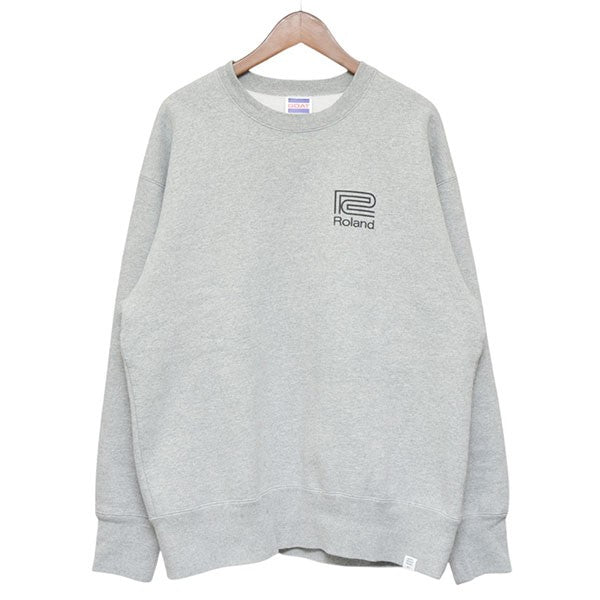2022AW L S C-NECK SWEAT LAURENCE ロゴプリントクルーネックスウェット