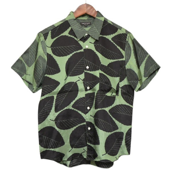 2001SS DOUBLE FACE期 リーフプリントシャツ 総柄レーヨンシャツ PB 10019M