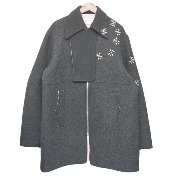 2024AW RAINDROP STUDS COAT レインドロップスタッズコート ウールハーフコート MPFW-CT0124