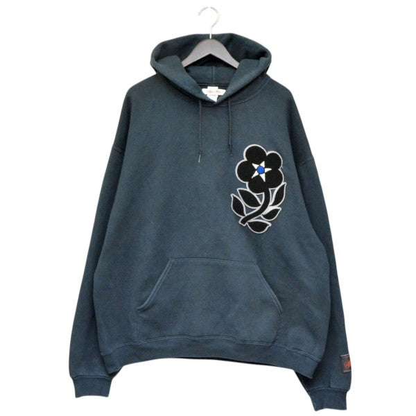 2023AW Flower motif Hoodie フラワーモチーフフーディー スウェットパーカー S&F-23aw-003