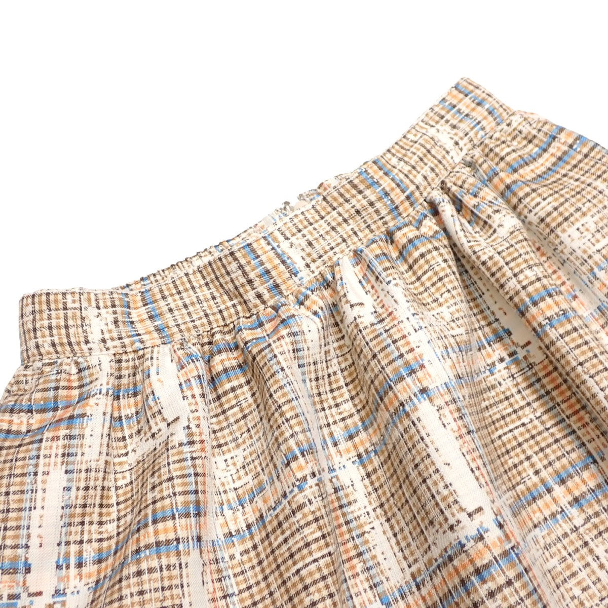 Plaid Jacquard Midi Skirt ジャガードスカート