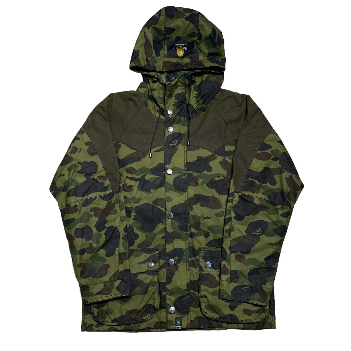 Barbour(バーブァー) A BATHING APE 1ST CAMO BEDALE SNOWBOARD JACKET ...