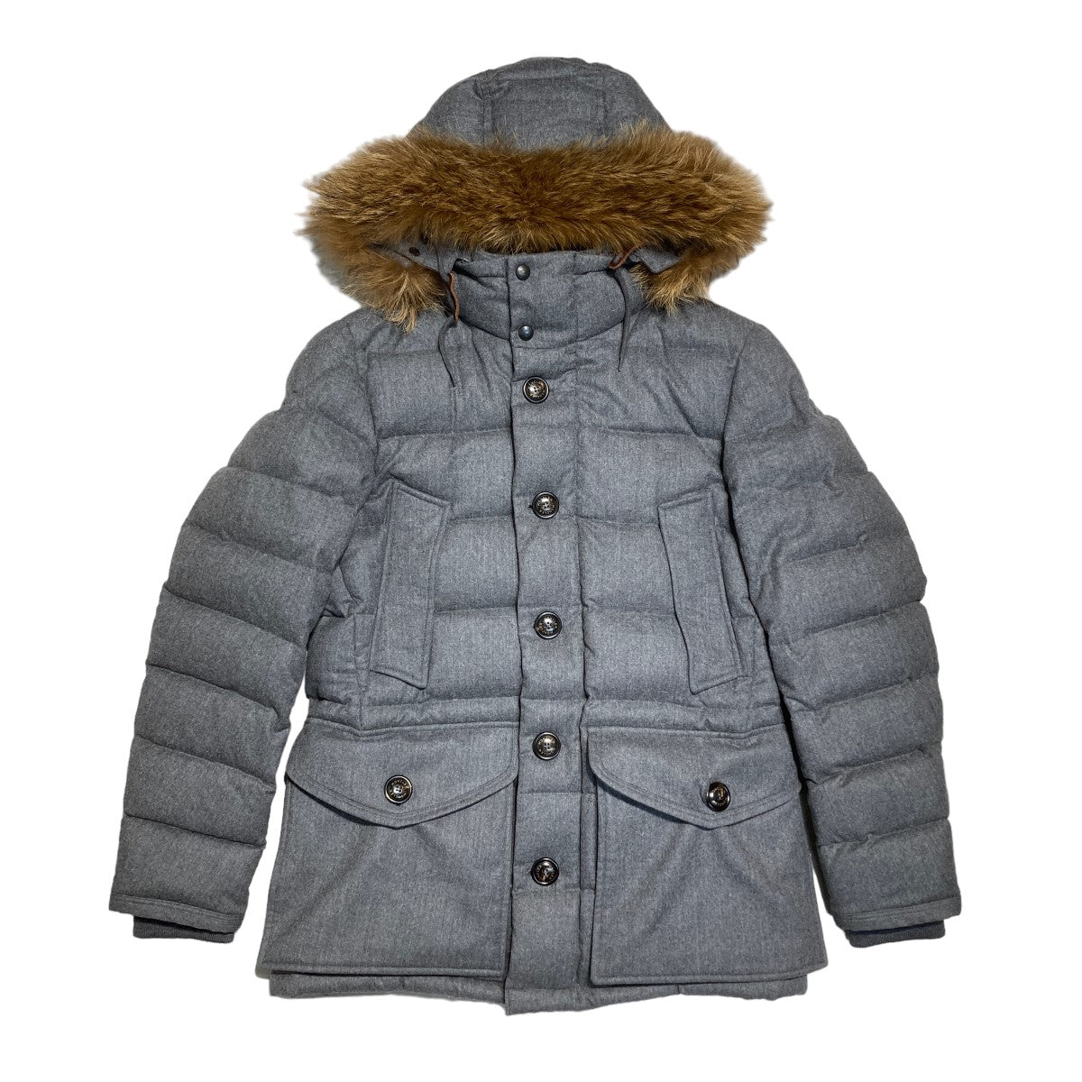 MONCLER モンクレール RETHEL ウール ダウンジャケット グレー