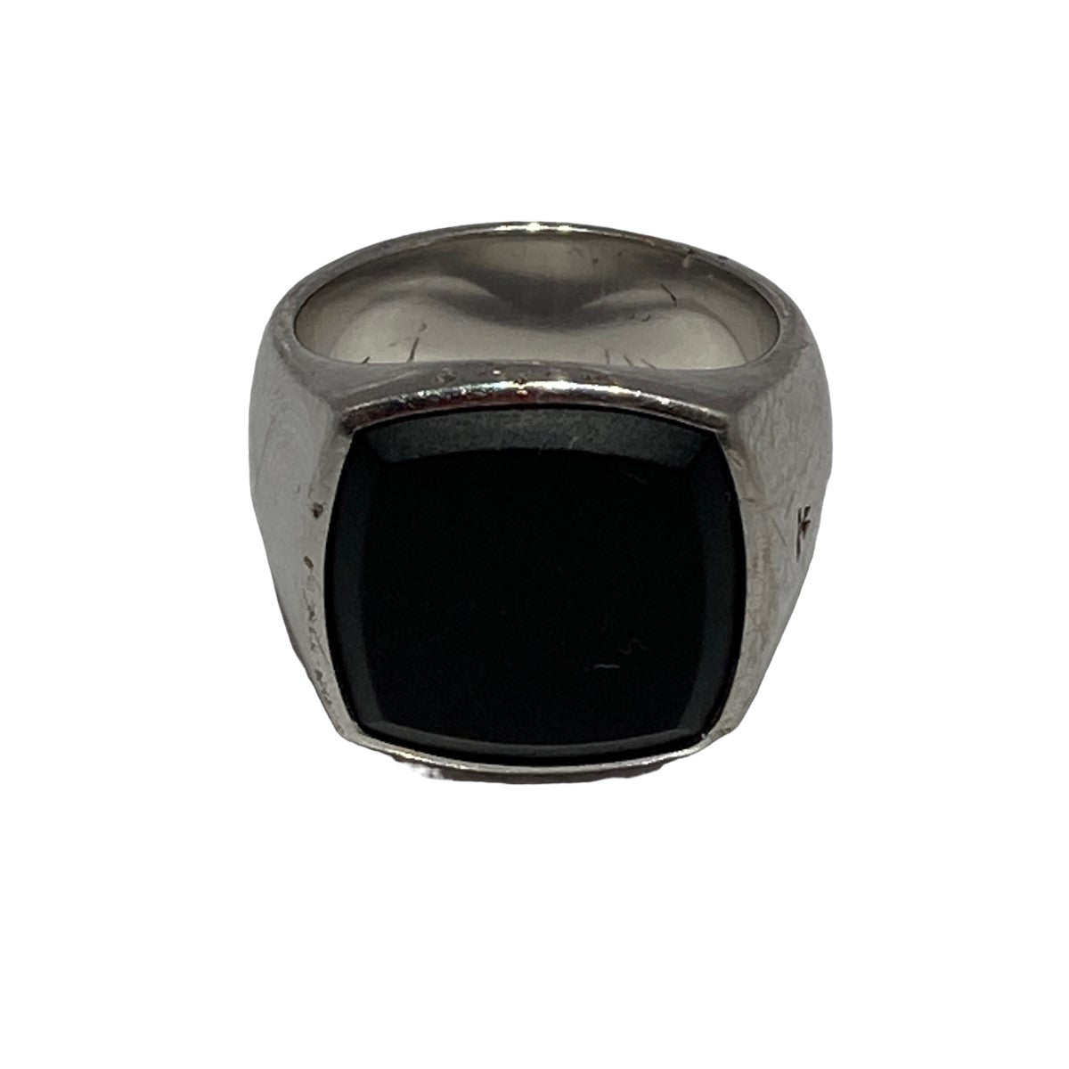 TOM WOOD(トムウッド) Cushion Black Onyx Ring クッションブラック ...