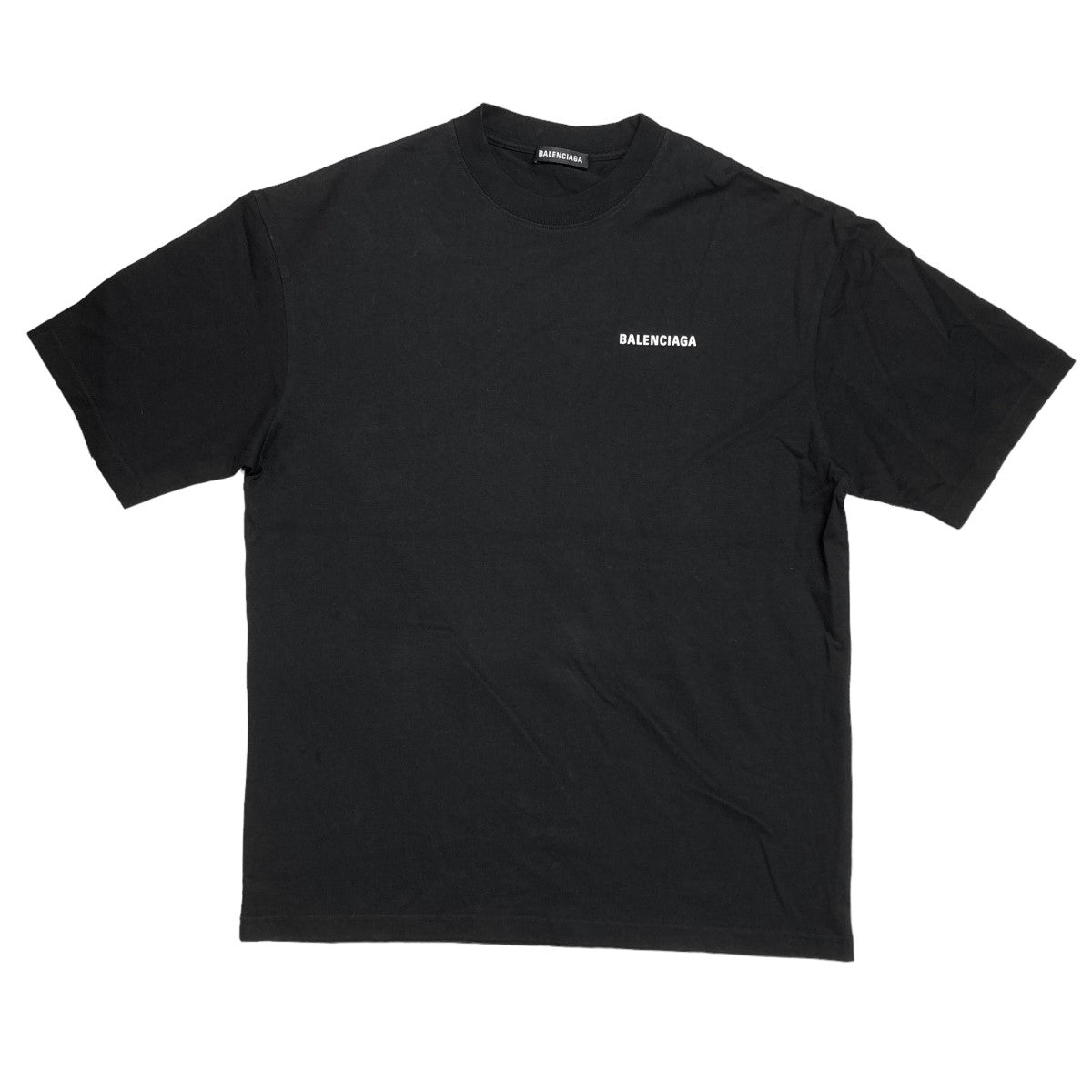BALENCIAGA(バレンシアガ) MediumFit T-shirt ロゴプリント半袖Tシャツ ...