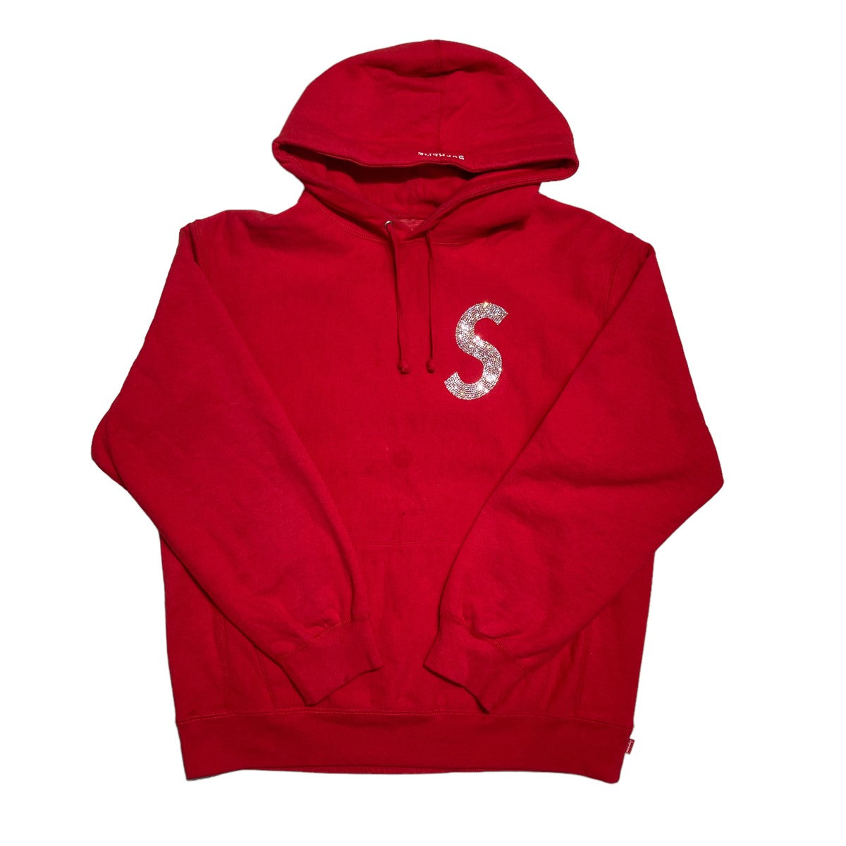 SUPREME(シュプリーム) SWAROVSKI S Logo Hooded Sweatshirt プル ...