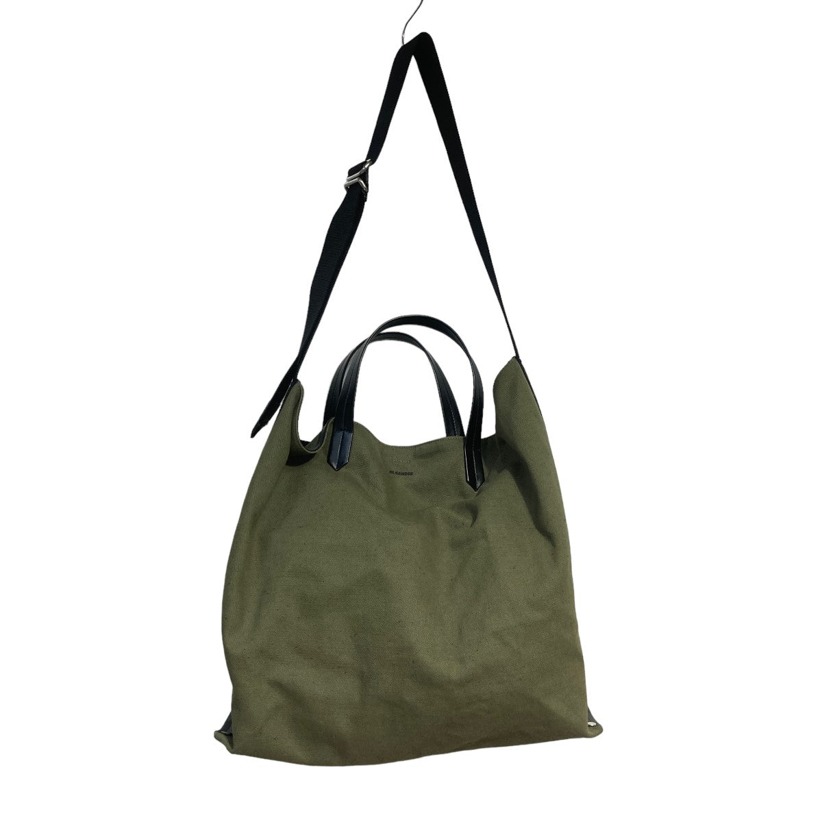 JIL SANDER(ジルサンダー) TAPE TOTE MD 2way トートバッグ J25WC0002 P5439 J25WC0002 P5439  オリーブ｜【公式】カインドオルオンライン ブランド古着・中古通販【kindal】