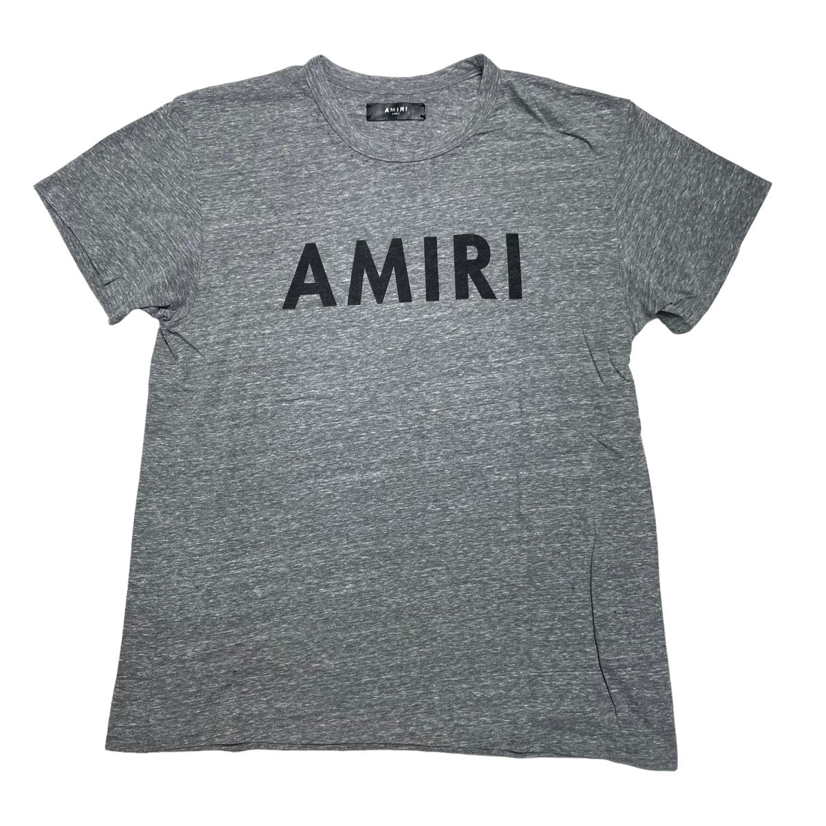 AMIRI(アミリ) ロゴプリント半袖Tシャツ グレー サイズ 13｜【公式】カインドオルオンライン ブランド古着・中古通販【kindal】