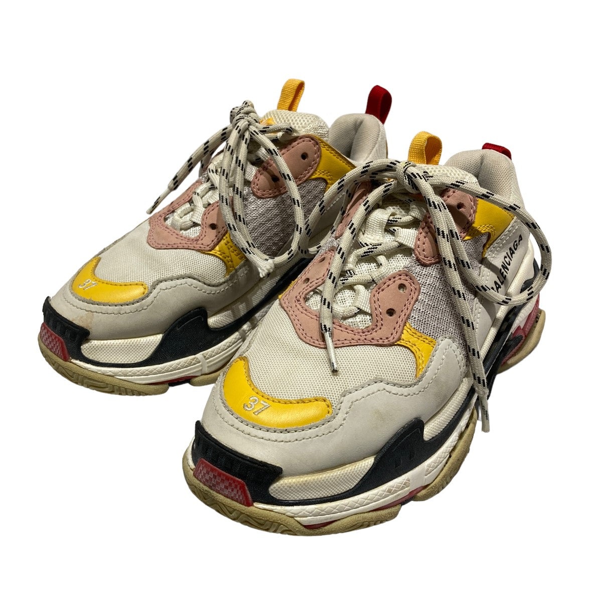 BALENCIAGA(バレンシアガ) Triple S トリプルS スニーカー 524038 ベージュ サイズ 24｜【公式】カインドオルオンライン  ブランド古着・中古通販【kindal】