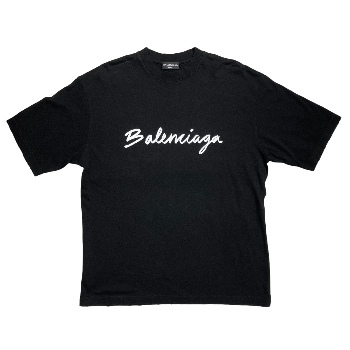 BALENCIAGA(バレンシアガ) 22AWT-SHIRT ペイントロゴ半袖カットソー 