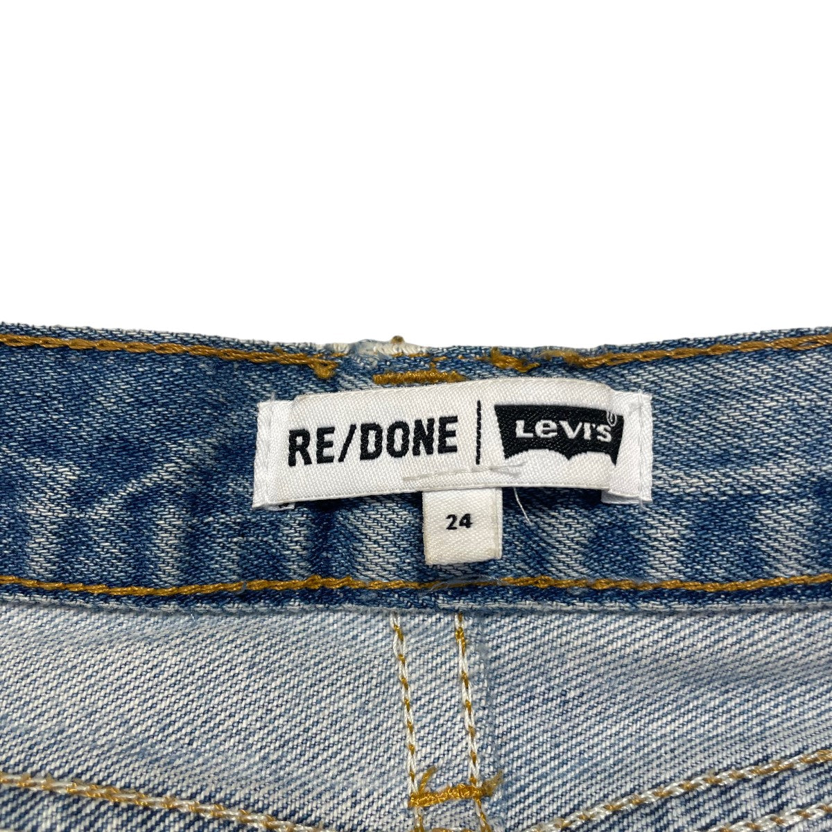 RE/DONE SELF CORPS 146770クロップドデニムパンツ2110600700 古着・中古-5枚目のアイテム画像
