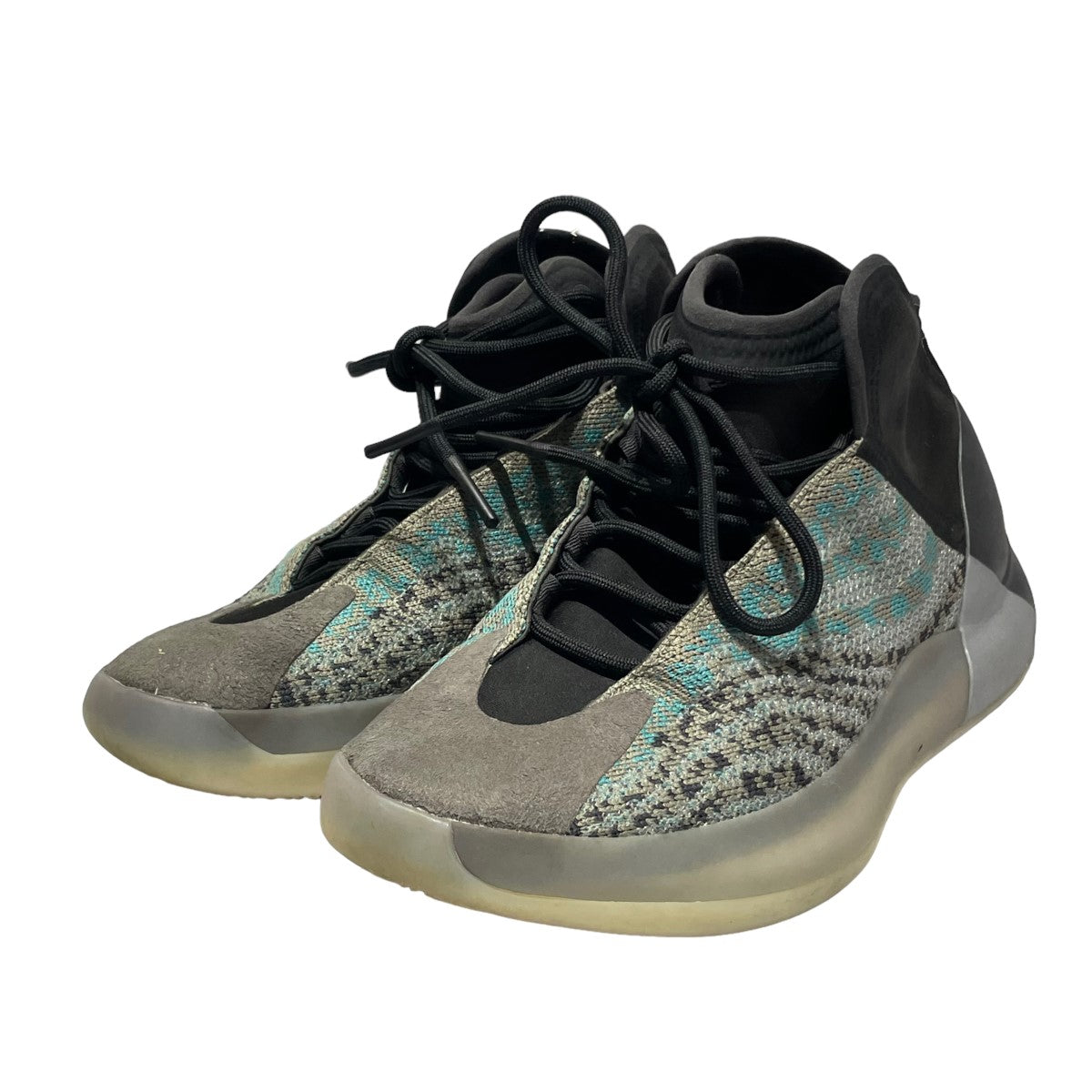 YEEZY QNTM Teal Blueイージー クォンタム ハイカットスニーカーG58864