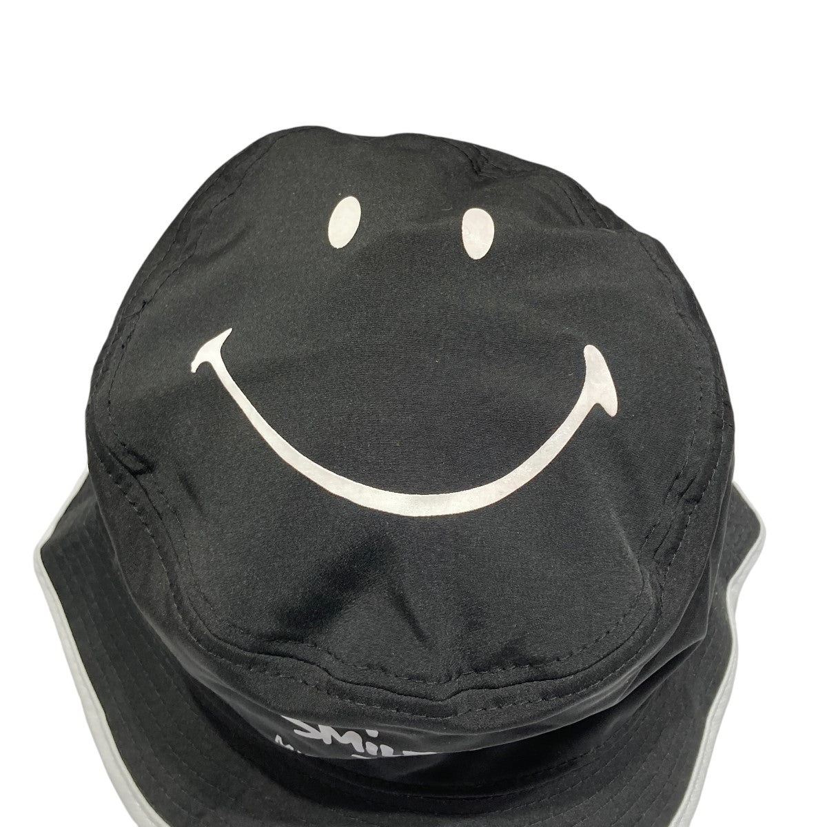 MICHAEL KORS Smiley Reversible Bucket Hatリバーシブルバケットハット 古着・中古-3枚目のアイテム画像