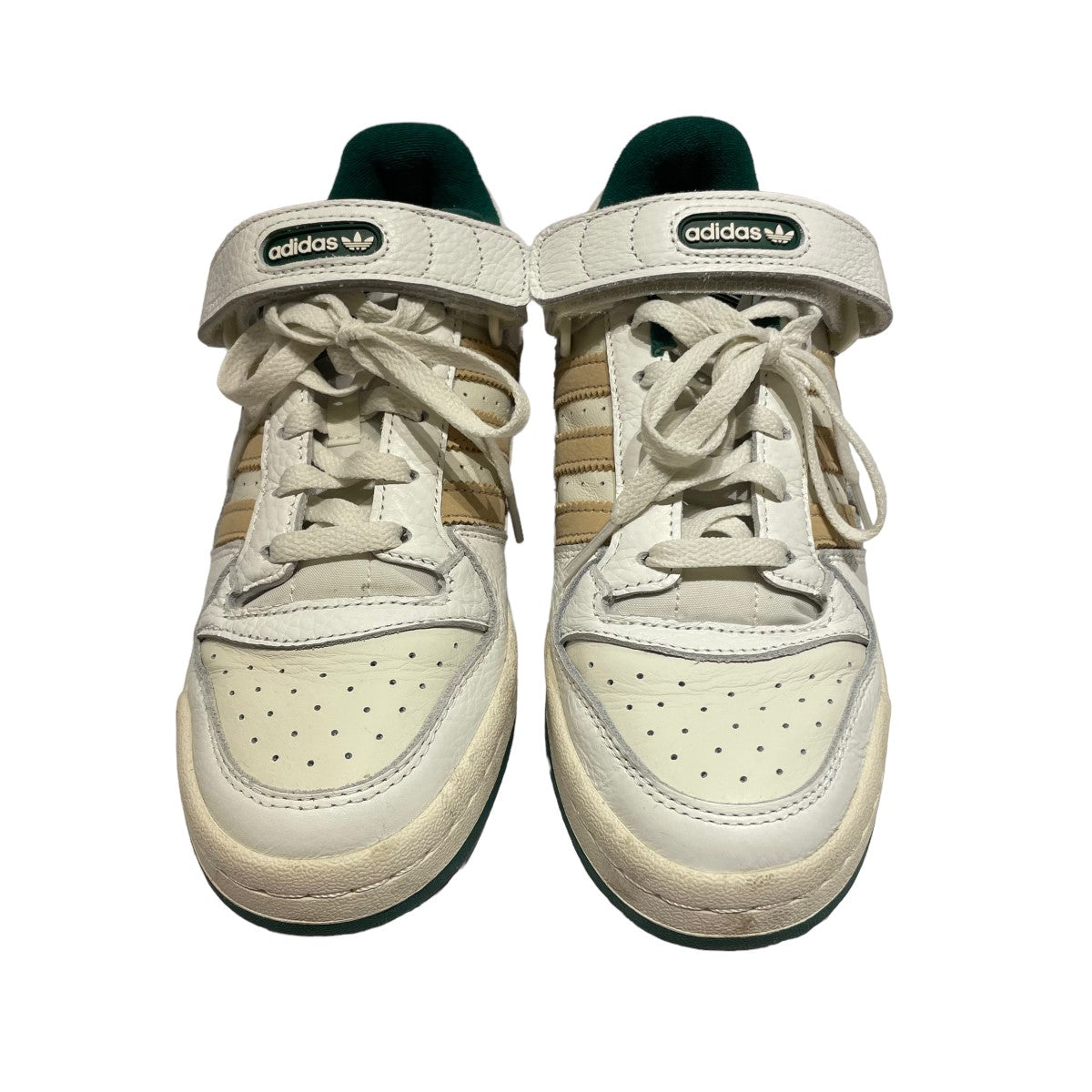 Forum Low Dark Green Core White Magic Beigeフォーラム ロー スニーカーIE4585