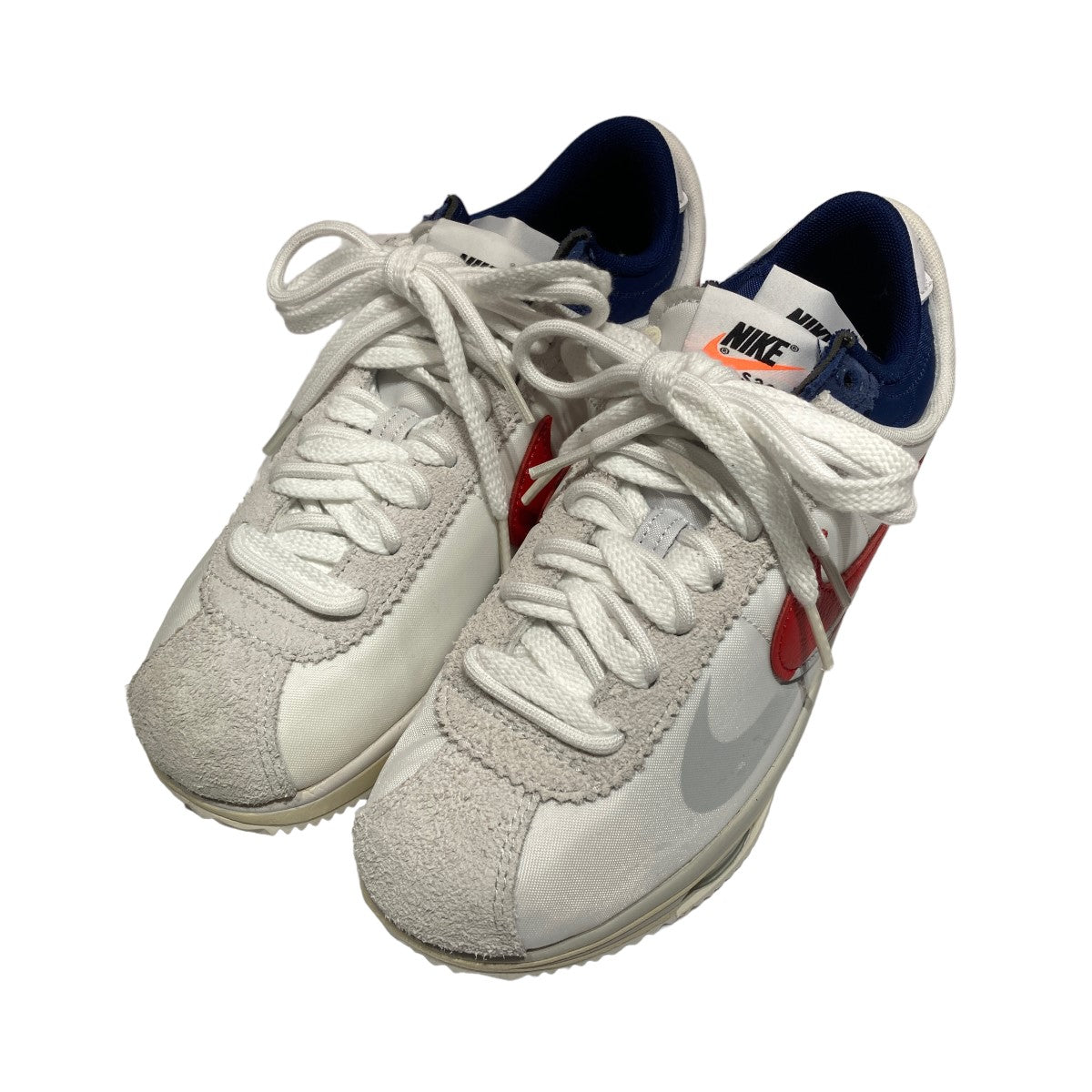 NIKE×sacai Zoom Cortez White and University Redズーム コルテッツ スニーカーDQ0581-100  DQ0581-100 ホワイト サイズ 25cm｜【公式】カインドオルオンライン ブランド古着・中古通販【kindal】