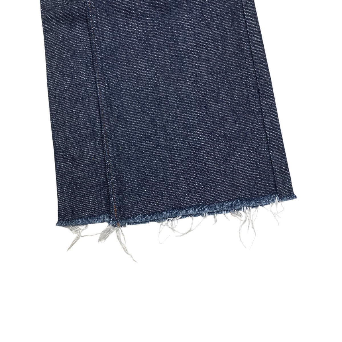 upper hights THE BIRKIN BLUE RINSE CUT OFFフレアデニムパンツ2803131-BRC 古着・中古-4枚目のアイテム画像