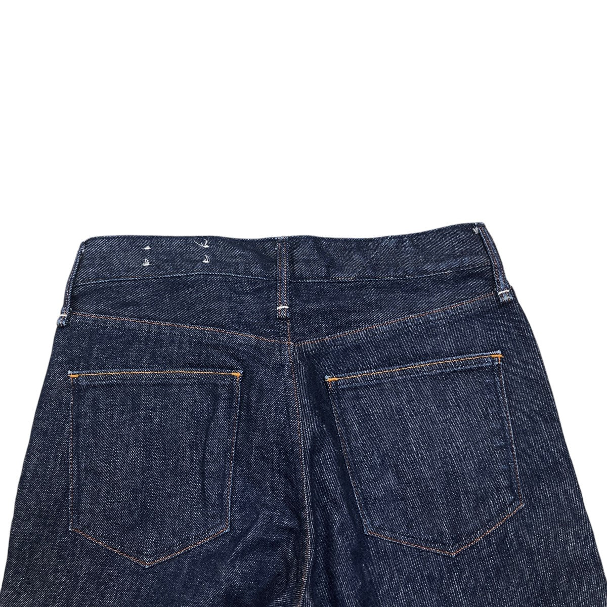 upper hights THE BIRKIN BLUE RINSE CUT OFFフレアデニムパンツ2803131-BRC 古着・中古-5枚目のアイテム画像