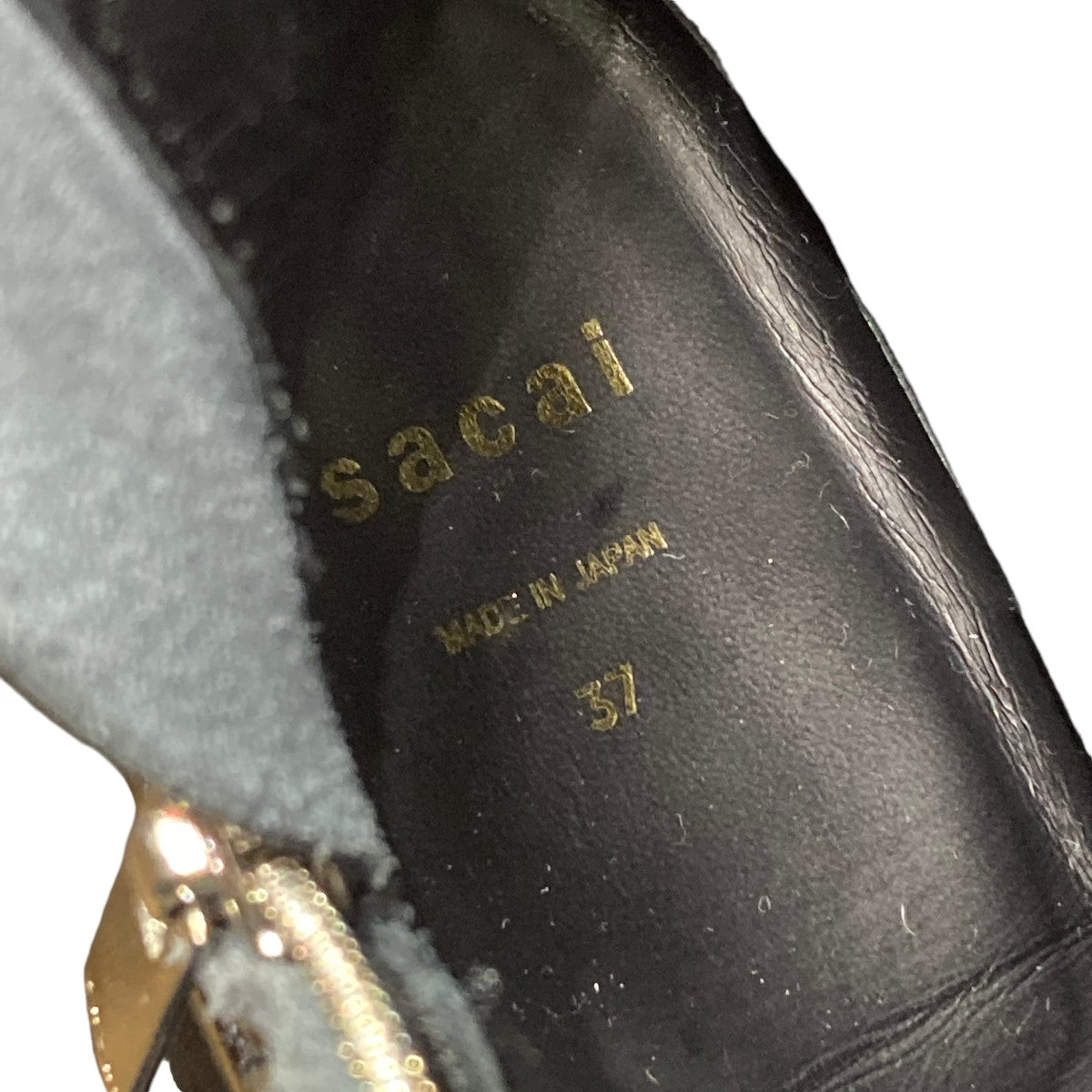サカイの厚底ロングブーツです。 sacai シューズ 古着・中古アイテム