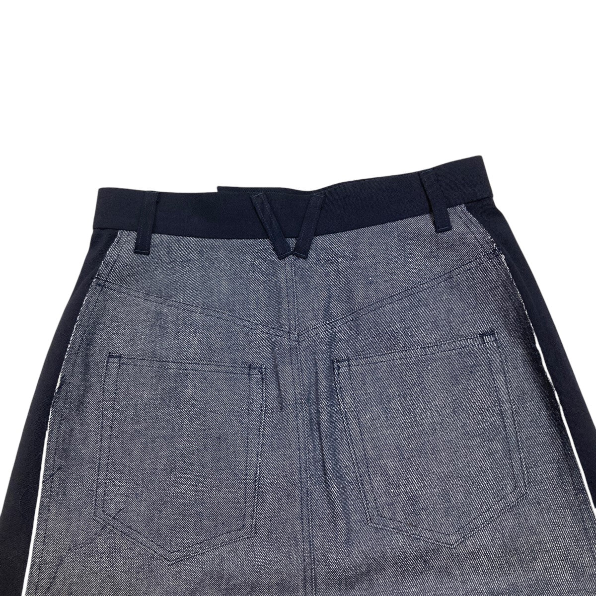 Two-tone Raw Denim Skirtデニムスカート26a67203