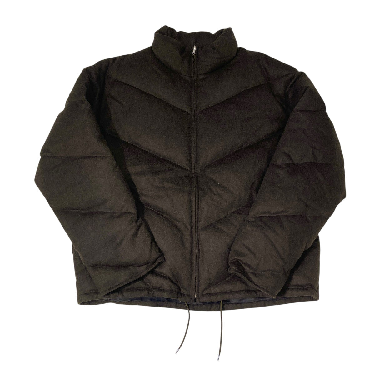 AURALEE(オーラリー) 24AWBABY CAMEL FLANNEL DOWNダウンジャケット