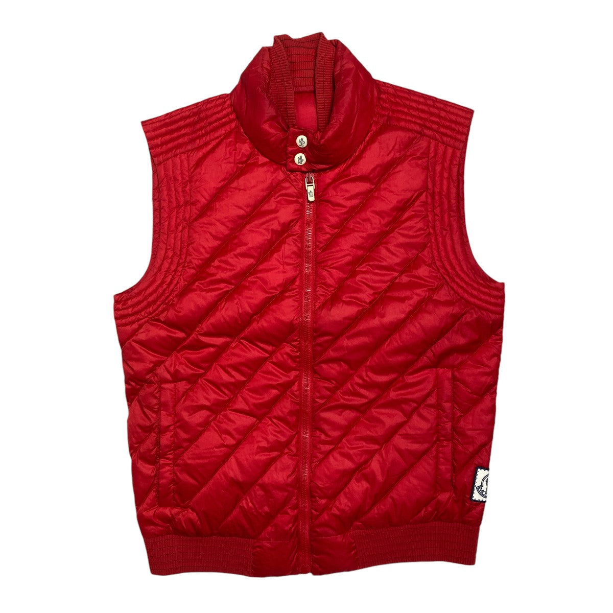 MONCLER GAMME BLEU(モンクレール ガム ブルー) ダウンベスト141-391-43346-00 141-391-43346-00  レッド サイズ 2｜【公式】カインドオルオンライン ブランド古着・中古通販【kindal】