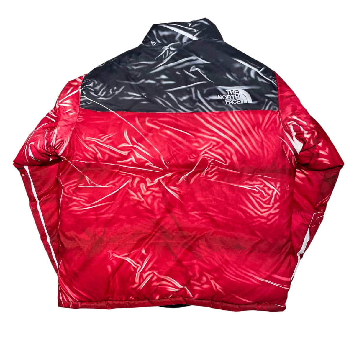 23SSトロンプ ルイユ プリンティド ヌプシ ジャケットダウンジャケットnf0a84nw