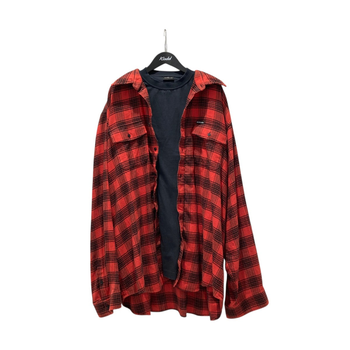 BALENCIAGA(バレンシアガ) 長袖チェックシャツ486095 486095