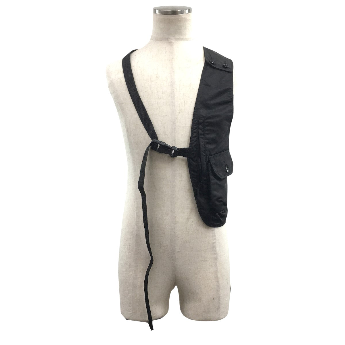 Engineered Garments(エンジニアードガーメンツ) 21AW Shoulder Vest ショルダーベスト ブラック サイズ  12｜【公式】カインドオルオンライン ブランド古着・中古通販【kindal】
