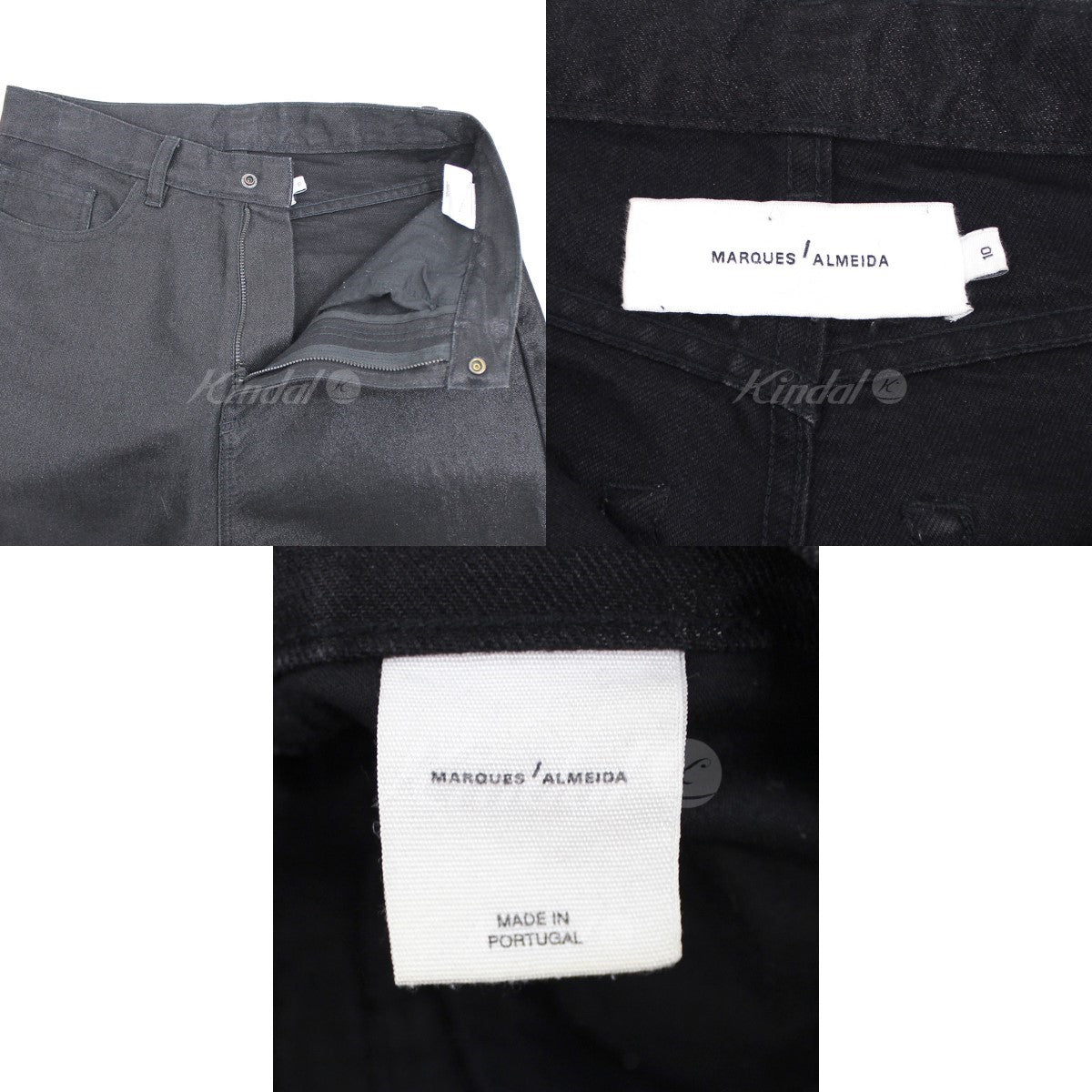 MARQUES ALMEIDA 古着・中古 カットオフパンツ