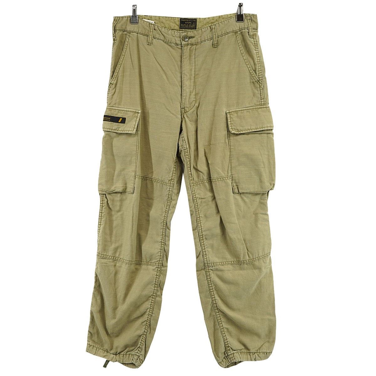 WTAPS(ダブルタップス) TROUSERS．COTTON．SATIN カーゴパンツ JUNGLE STOCK 142GWDT-PTM08 OD  オリーブ サイズ 1｜【公式】カインドオルオンライン ブランド古着・中古通販【kindal】