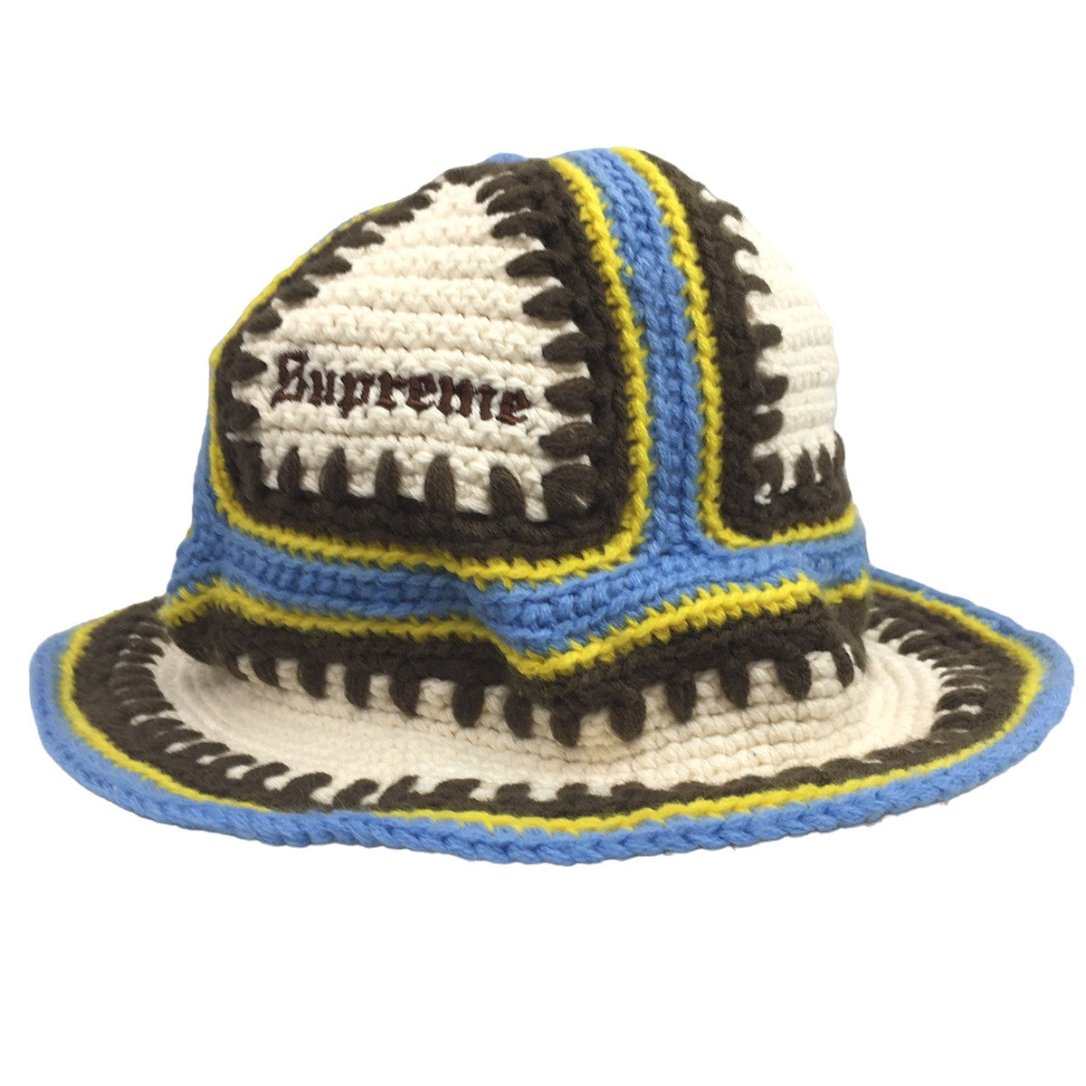 SUPREME(シュプリーム) 23SS Crochet Edge Bell Hat クロシェ ロゴ 
